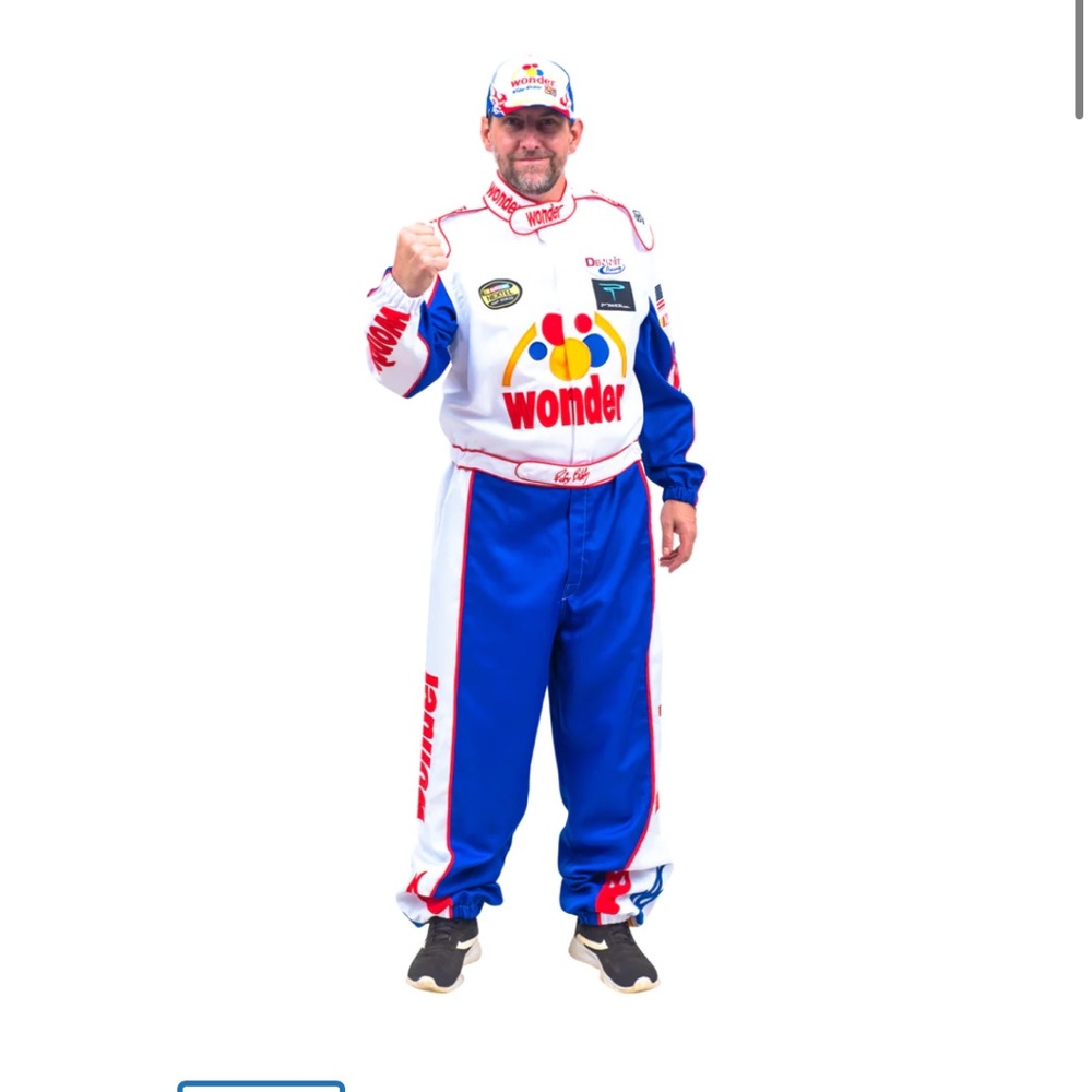 Ricky Bobby costume. Size Small